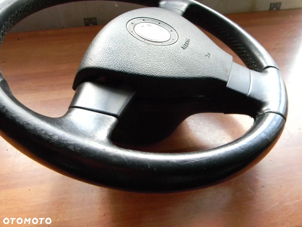 kierownica skórzana skóra VW PASSAT B6 3C0 airbag - 3