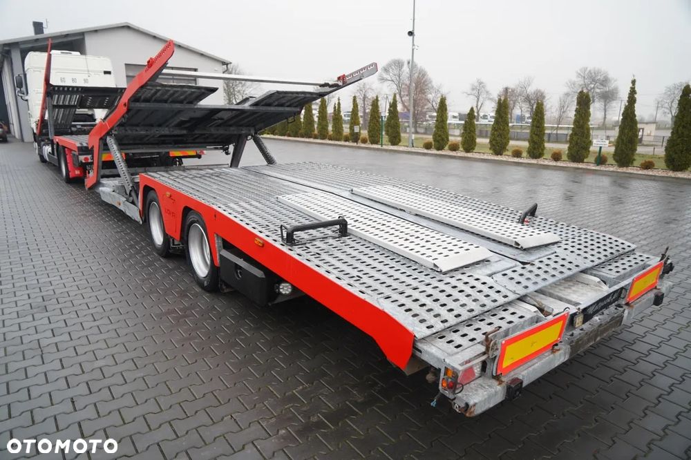 DAF XF 480 / LORA / LOHR / 16,5 M / 4 DOSTAWCZAKI / 6 OSOBÓWEK / KLIMA POSTOJOWA / EURO 6 - 16