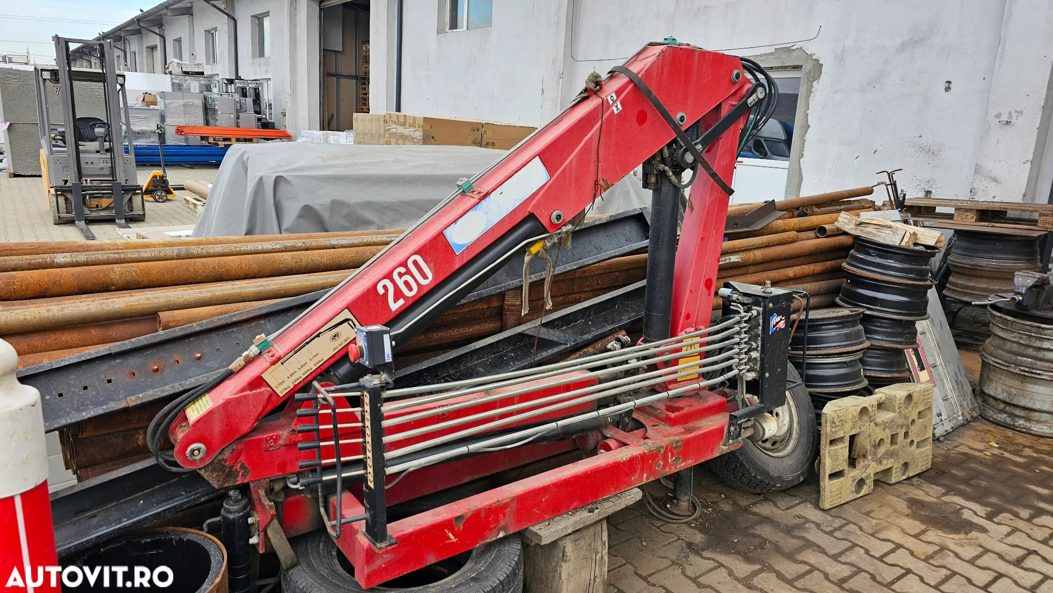 Alta Macara HMF RCI 5.100 ridica 830 kg - 5