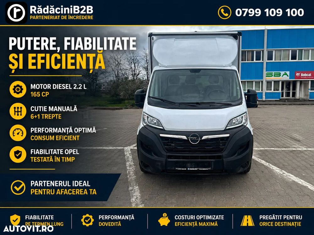 Opel Movano BOX marfuri generale cu lift 750 kg - 2