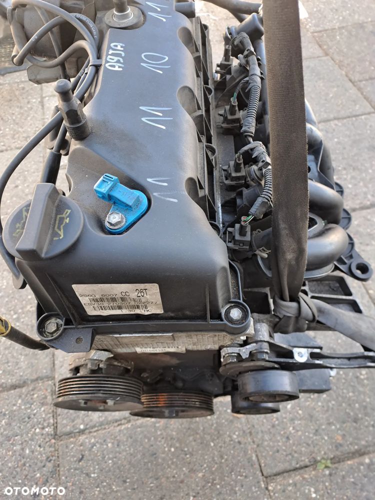 Ford Fiesta MK V VI 1.3 8V silnik kompletny kod A9JA A9JB niski przebieg - 2