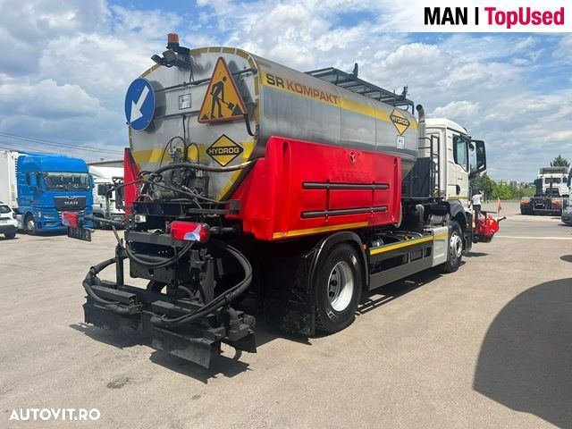 MAN Gudronator HYDROG SR8.000 Litri + Perie-GARANTIE - 5