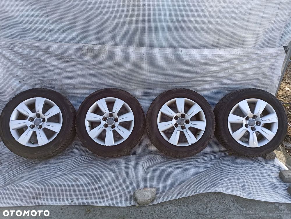 AUDI A5 A6 A4 KOŁA ZIMA ZIMOWE FELGI 235/55R17 5x112 ET38 8Jx17 OPONY - 1