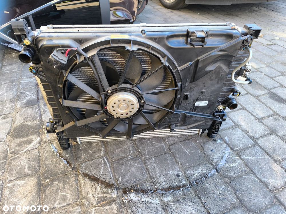 kompletne chłodnice z wentylatorem opel mokka 1,4t automat - 2