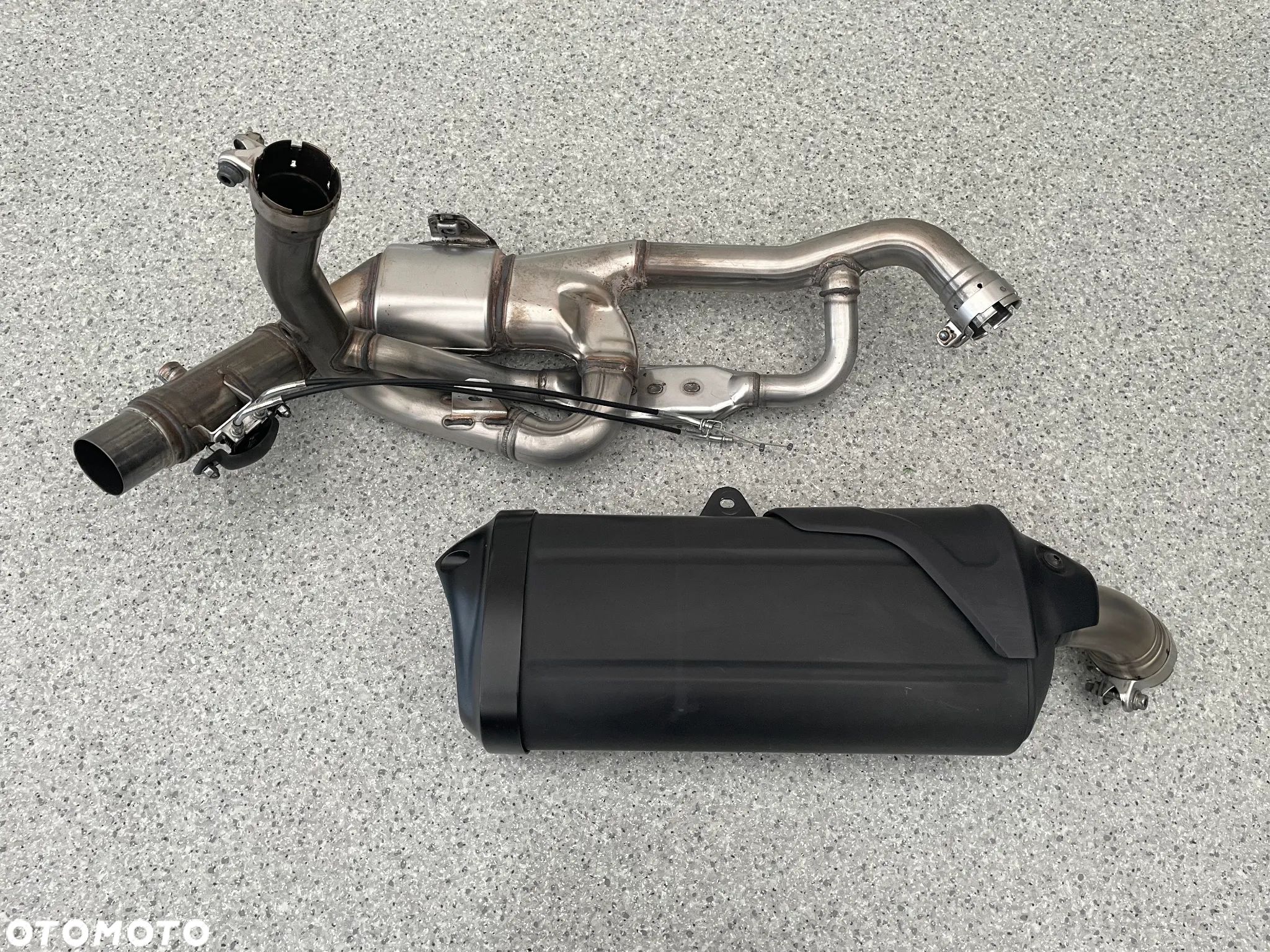 układ wydechowy tłumik kolektor Suzuki DL 1000 V-Strom (nr1033) - 1