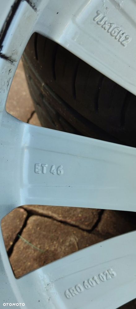 Felgi Aluminiowe Oryg. Vw Polo Skoda Fabia Ibiza 16 Cali 7Jx16 Et46 5x100 - 15