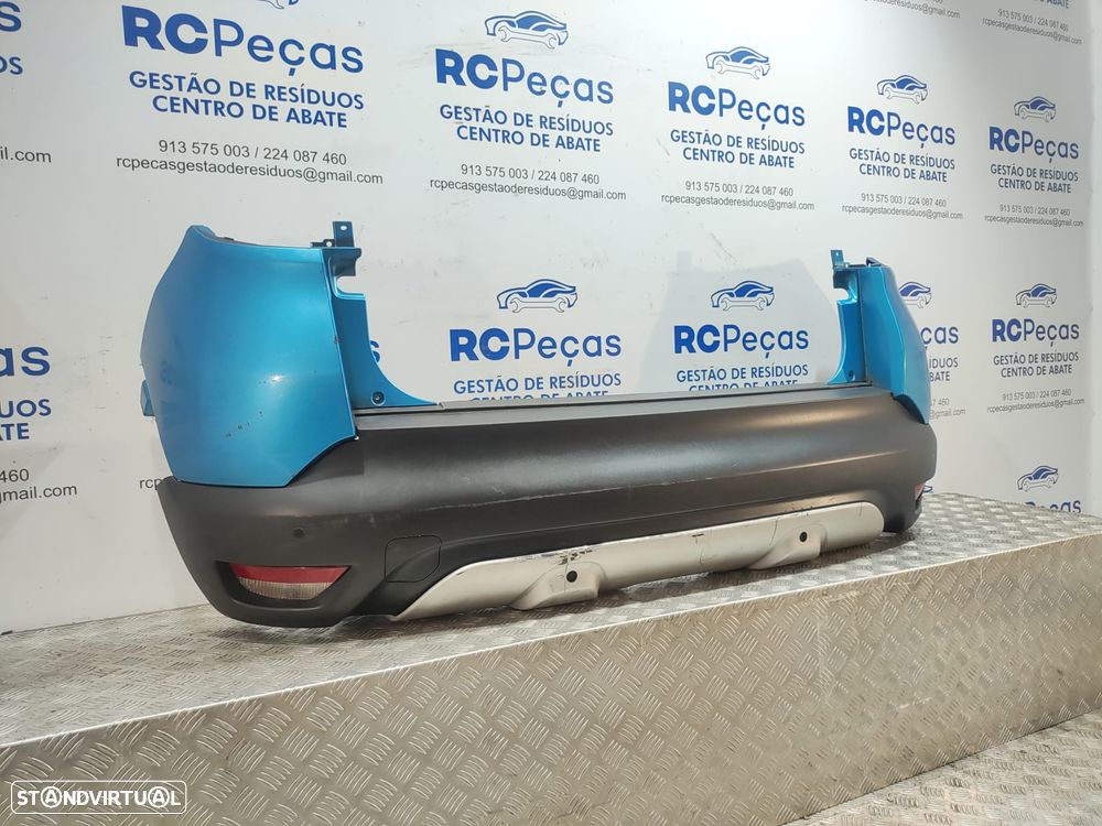Parachoques trás traseiro original Renault Captur Mk1 fase 1 de 2013 a 2017 com sensores de estacionamento - 3