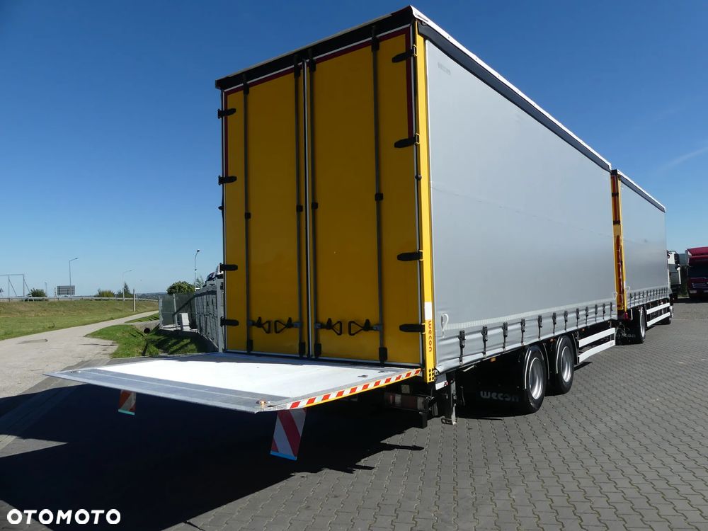 MAN TGM 18.340 / FIRANKA + WINDA / ZESTAW 38 EURO PALET / - 20