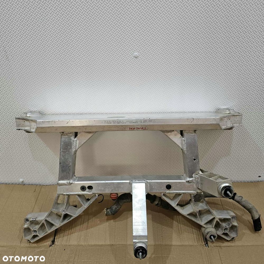 porsche taycan 9j1 sanki wózek przód przedni rama pomocnicza - 3