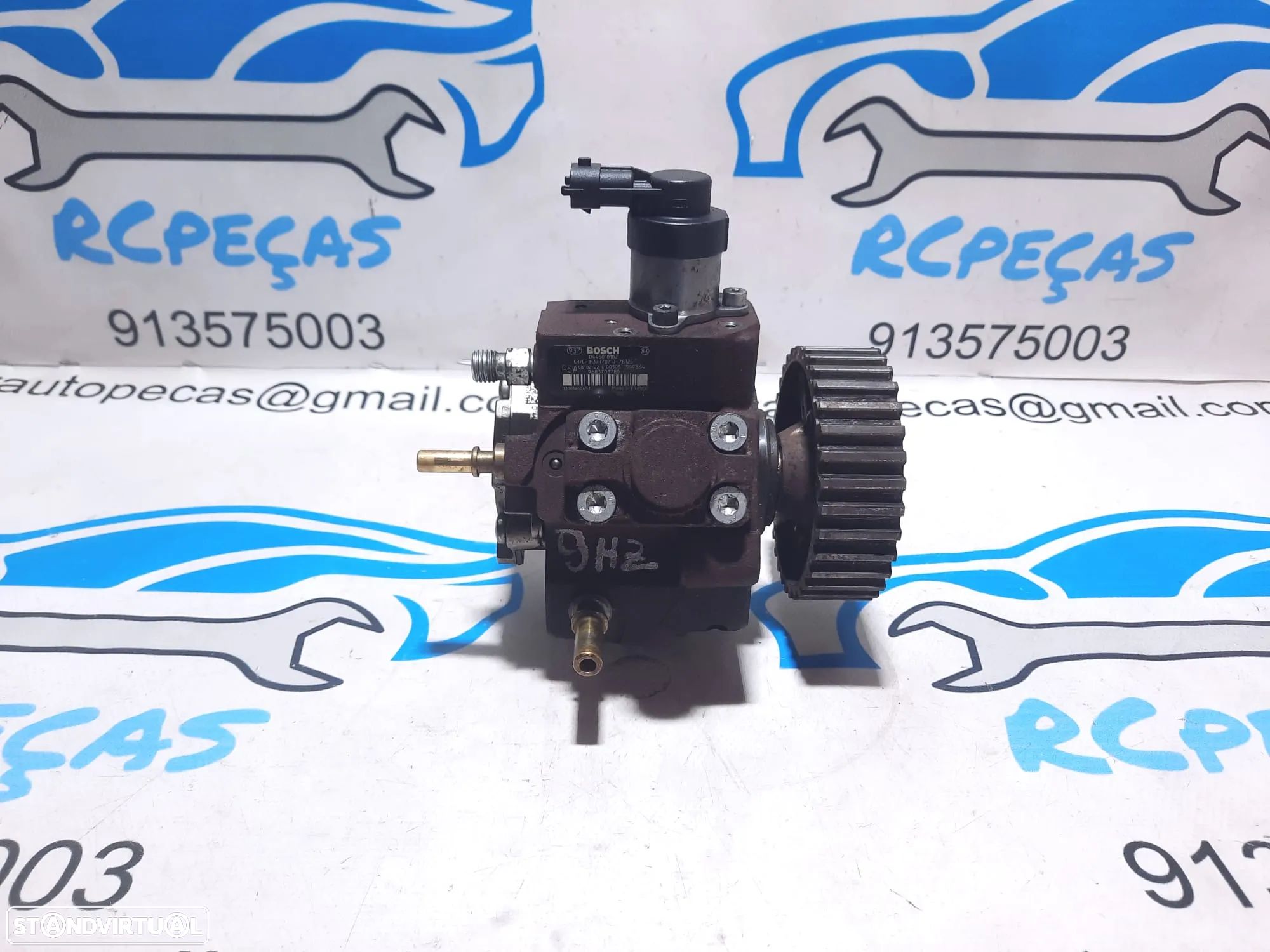 BOMBA INJETORA INJECTORA ALTA PRESSÃO MINI COOPER R56 1.6D 16V 110CV 9HZ PSA 0445010102 9683703780 CLUBMAN R55 CABRIO R57 PEUGEOT PARTNER 207 307 308 407 CITROEN BERLINGO C2 C3 C4 MAZDA 3 FORD FOCUS FIESTA CMAX C-MAX - 1