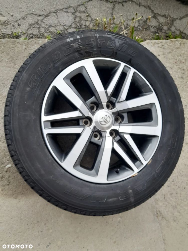 Toyota Hilux Opony Felgi Komplet Bridgestone 4 x 265/60 R18 - 1