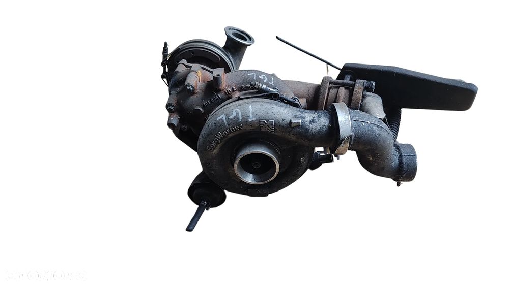 Turbosprężarka turbo, turbina, MAN TGL Bi-turbo 4cyl, euro 5, 180km, - 2