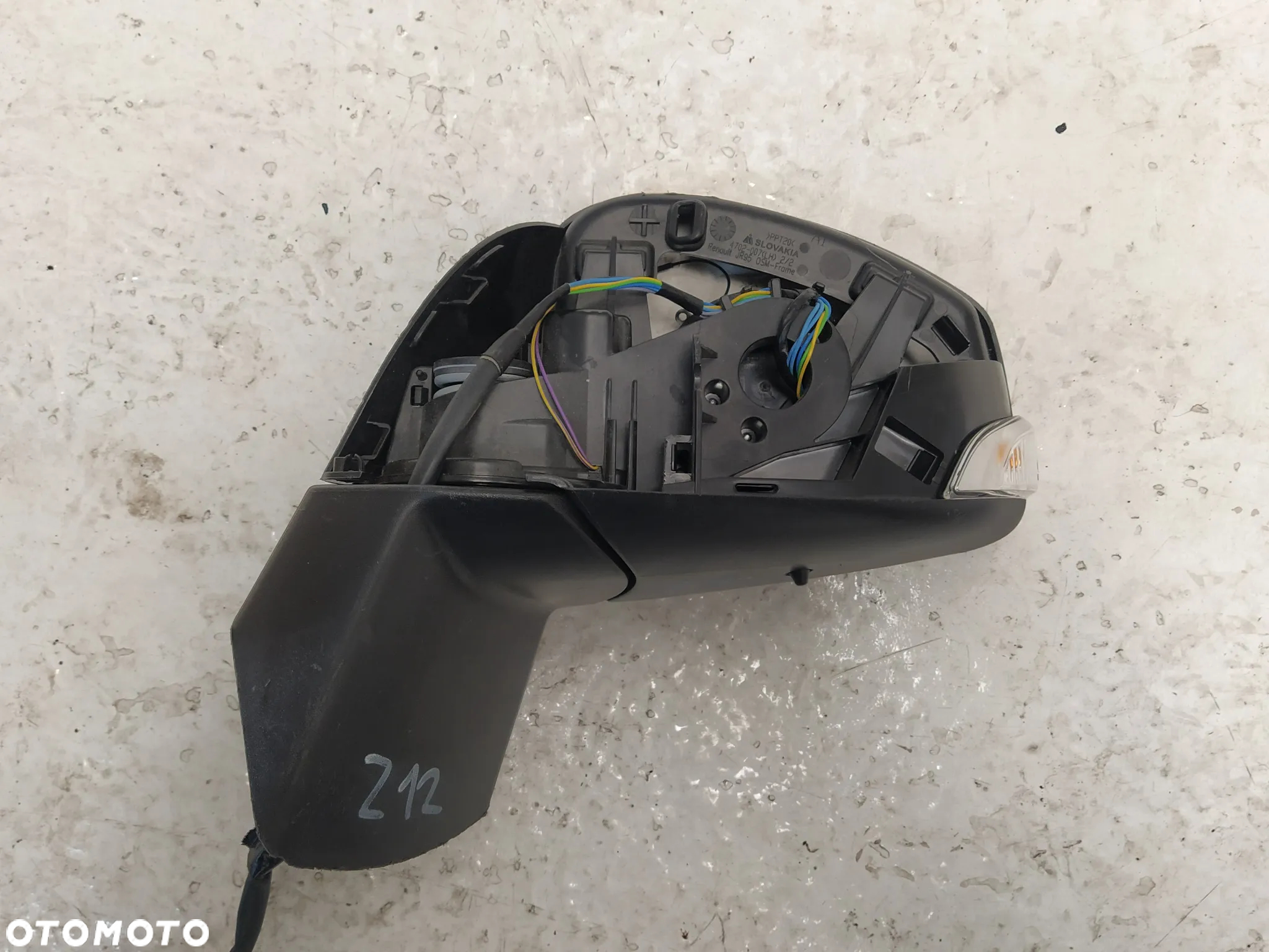 RENAULT SCENIC III LUSTERKO ZEWNĘTRZNE LEWE 10 PIN ORYGINAŁ - 10