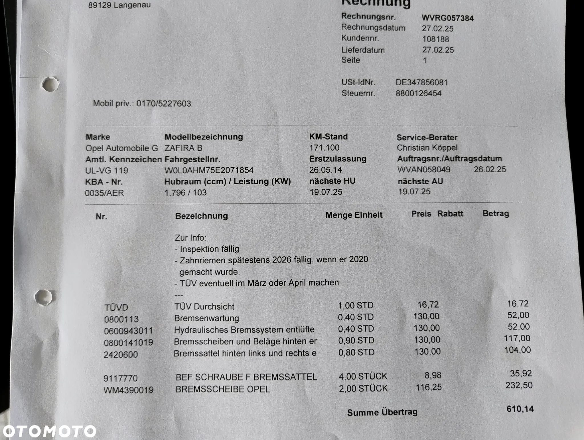 Opel Zafira 1.8 Navi - 30