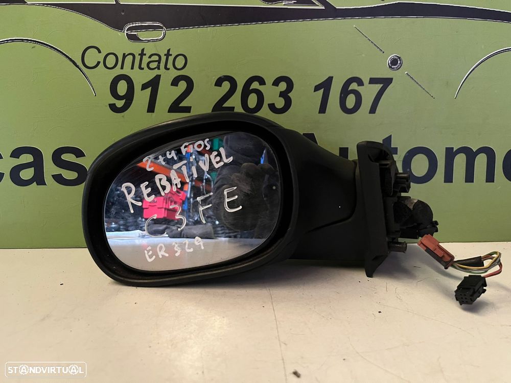 Citroen C3 - ESPELHO RETROVISOR ESQUERDO - ER329 - 2
