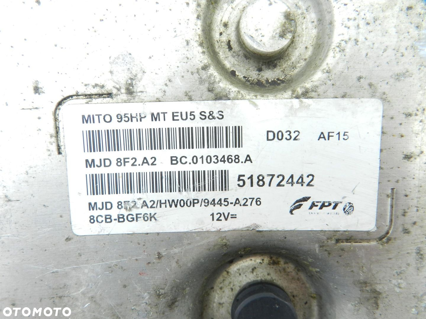 STEROWNIK SILNIKA ALFA ROMEO MITO 1.3 JTD 51872442 - 5