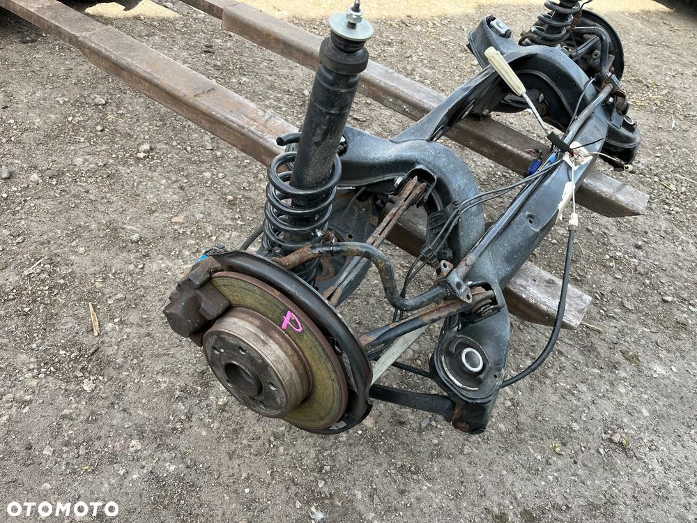 Belka zawieszenie wozek sanki wahacze zaciski tyl SLK R171 W171 3.5 V6 BDB - 3
