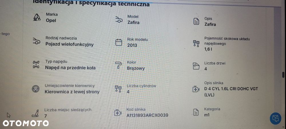 Opel Zafira 1.6 CDTI Cosmo - 22