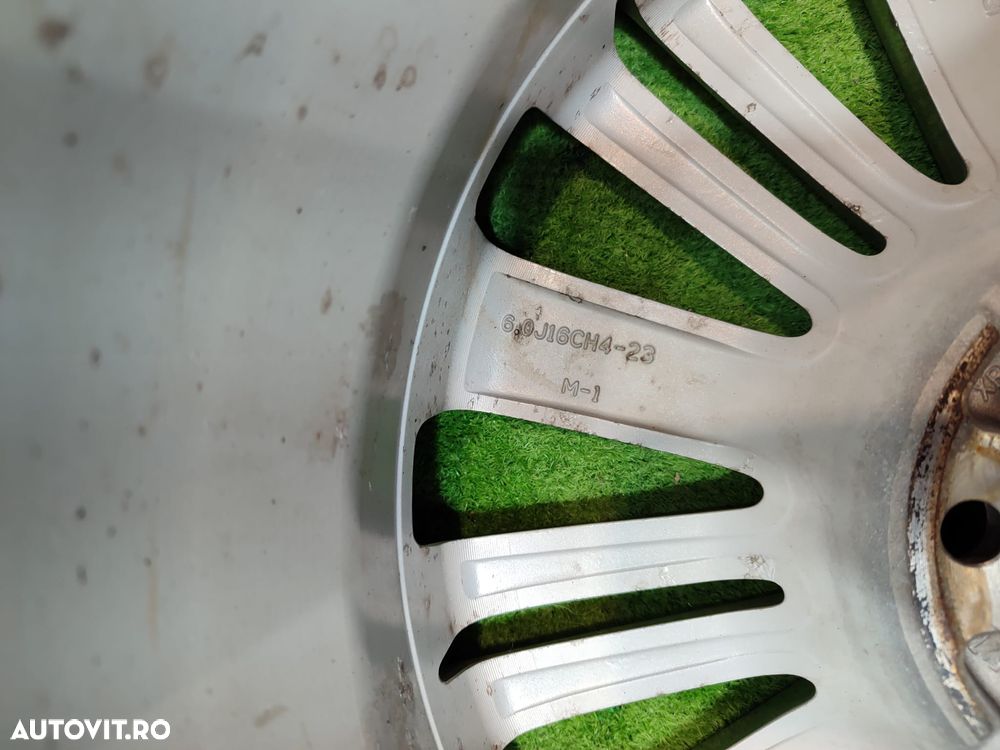 JANTE ALIAJ R16 4x108 PEUGEOT ( 3 BUC.) COD 195/55R16 91V / 6.0J16CH4-23 / 9808137577 - 8