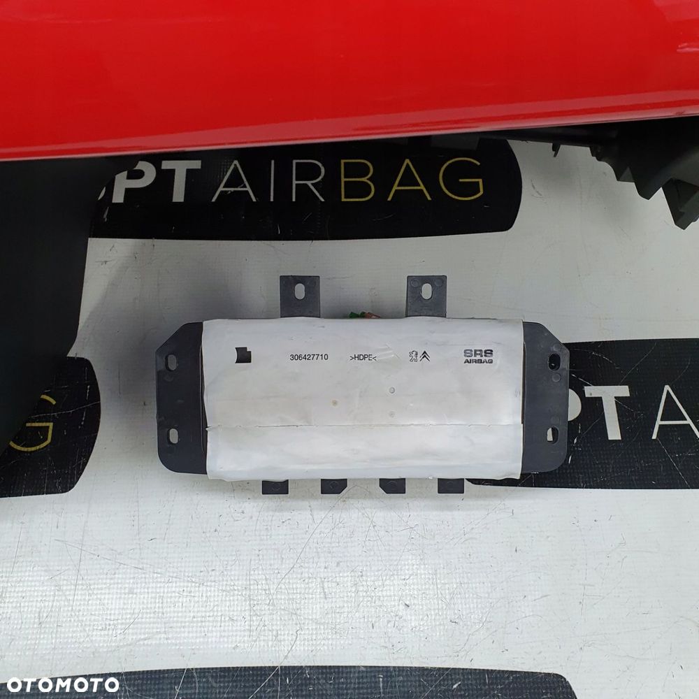 CITROEN DS3 DESKA ROZDZIELCZA KONSOLA KOKPIT PULPIT PODUSZKI AIRBAG AIR BAG PASY KIT SET - 6