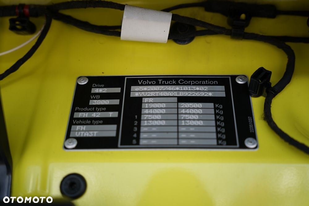 Volvo FH 500 / HYDRAULIKA / KLIMA POSTOJOWA / ALUFELGI / I-SHIFT / - 38