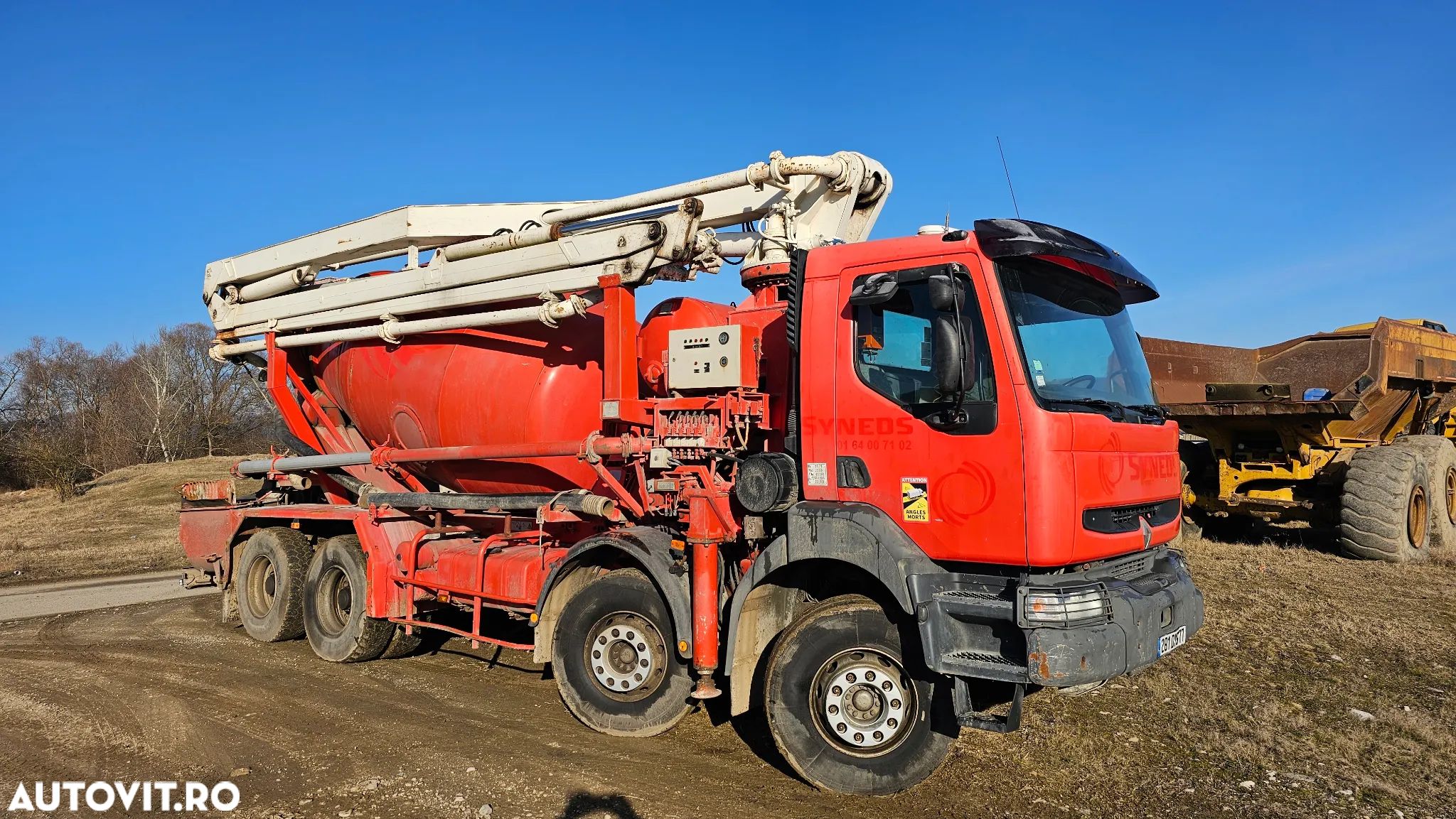 Renault Kerax  430, 8x4 Autobetonieră cu pompă de beton - 1
