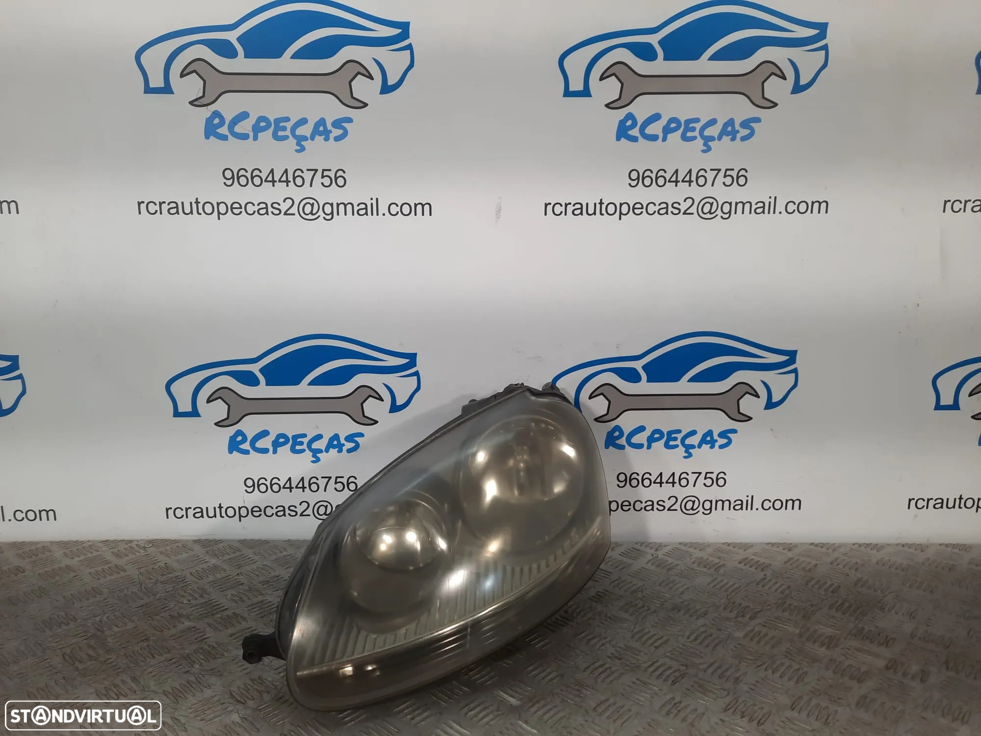 OTICA OTICAS VOLKSWAGEN VW GOLF V 5 MK5 JETTA MK5 OPTICA OPTICAS FAROL FAROIS ORIGINAIS - 7
