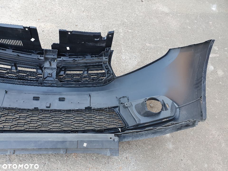 Dacia Sandero II Logan lifting 17-  zderzak przedni grill kratka spoiler - 4