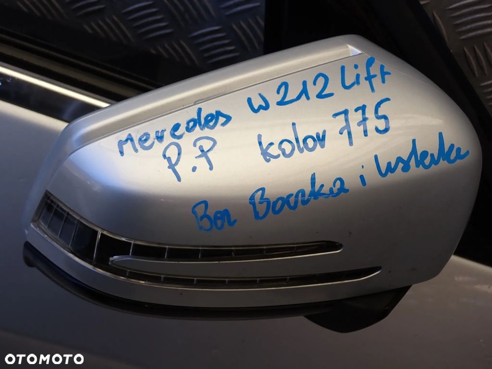 MERCEDES W212 LIFT KOMBI E-KLASA  -  ZDERZAK PRZEDNI +MASKA + BŁOTNK LEWY/PRAWY -- CZOŁÓWKA   -DRZWI LEWY / PRAWY PRZÓD / TYŁ - ZDERZAK TYLNI  -KOD LAKIERU 775 - 30