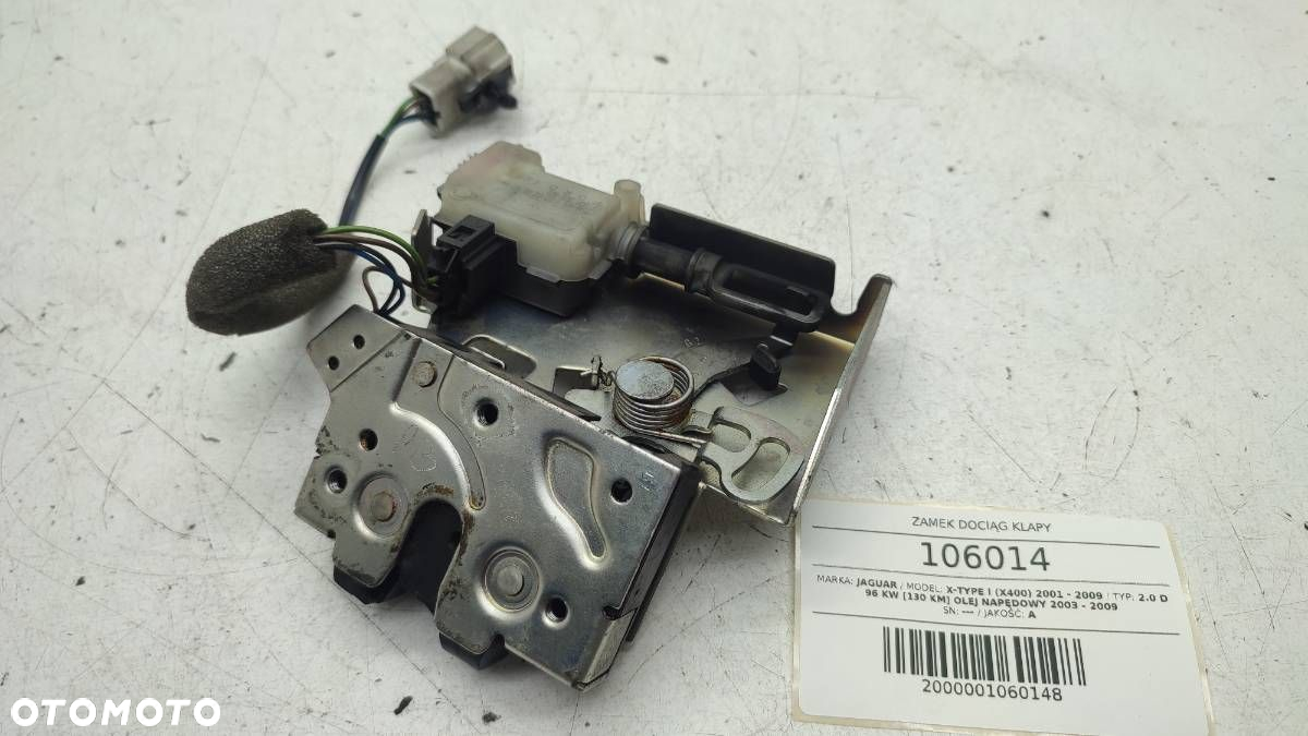 ZAMEK KLAPY BAGAŻNIKA 3S71-43102-AA JAGUAR X-TYPE - 3