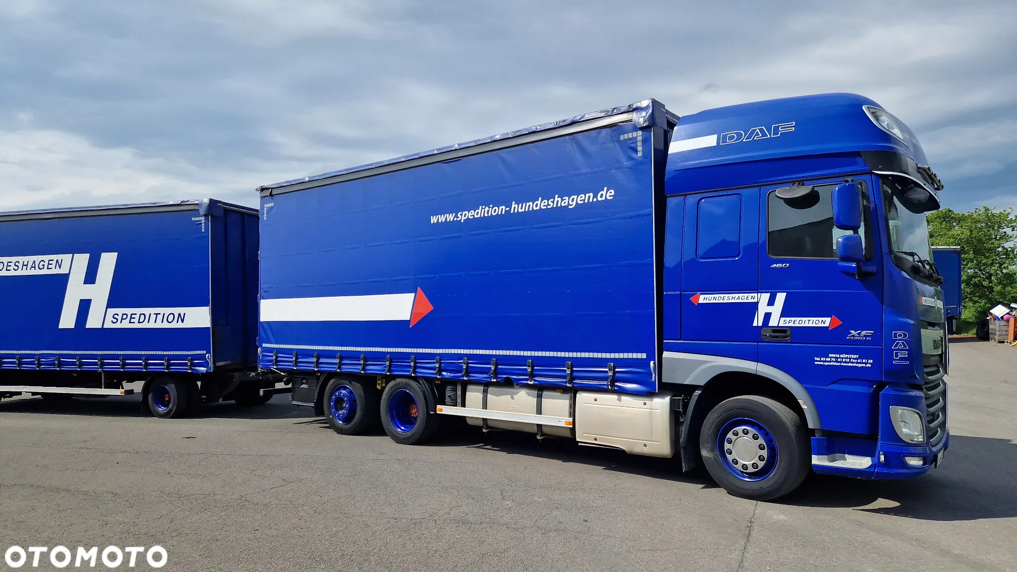 DAF XF 460 Plandeka 6x2 z Niemiec  Zestaw - 10