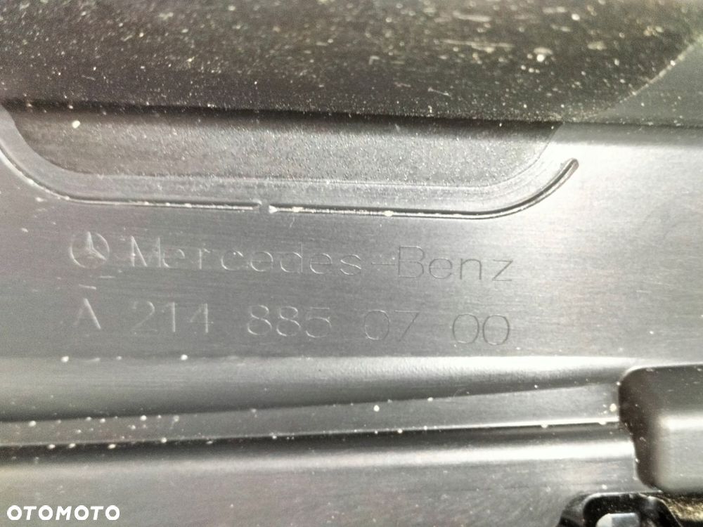 atrapa kratka grill mercedes e klasa w214 22- amg silver diamond - 8