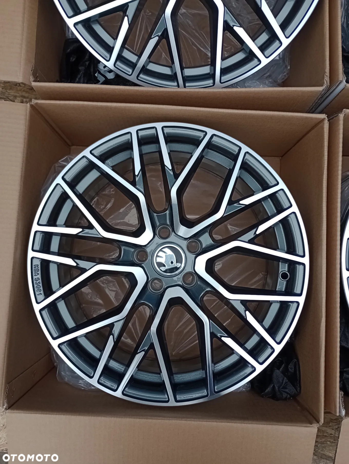 FELGI ALUMINIOWE 5x100 R17 7,5J ET35 SKODA FABIA KAMIQ OCTAVIA PRAKTIK RAPID SCALA - 8