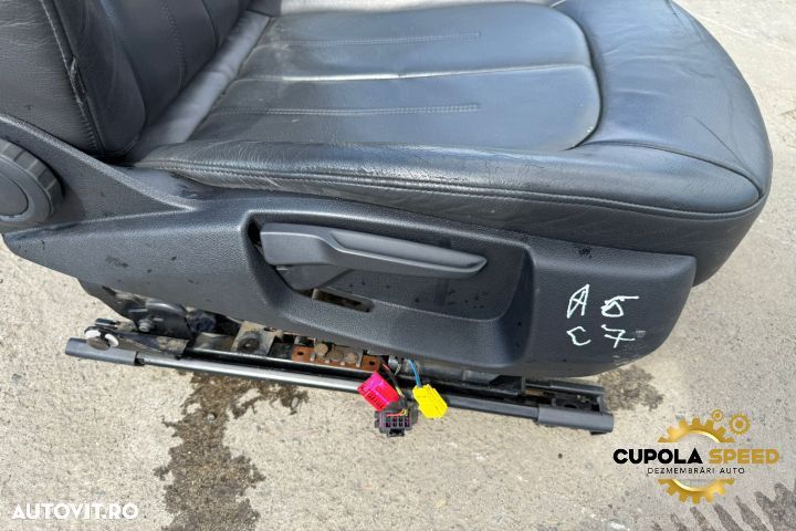 Scaun dreapta fata piele Audi A6 4G/C7 [facelift] [2014 - 2020] - 4