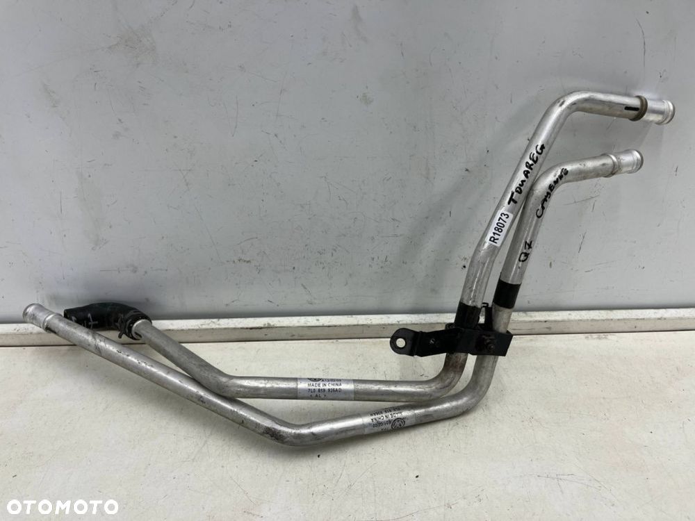 Rura VW Touareg Audi Q7 4L Cayenne II 9p 10-18r. przewód wody wąż magistrala 7l0819925ad 7l0819926ah - 1