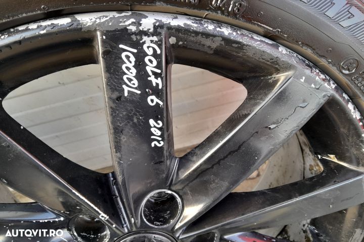 Jante aliaj cu anvelope 17 - set 225/45 R 17 Volkswagen VW Golf 6 [20 - 2