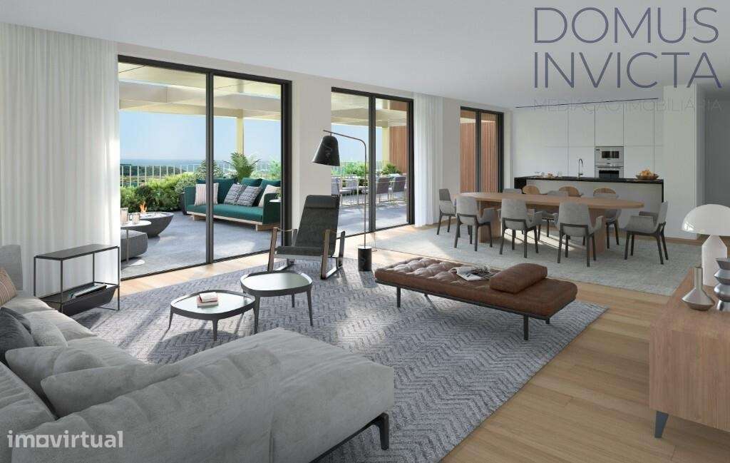 T3 na Afurada com terraço privativo