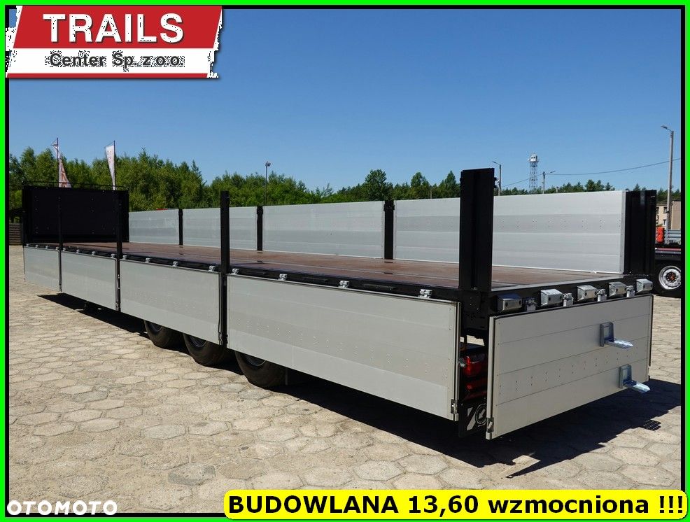 Orthaus Pokład 13,60 m, MOCNA KRATOWNICA, burty aluminiowe !!! - 8
