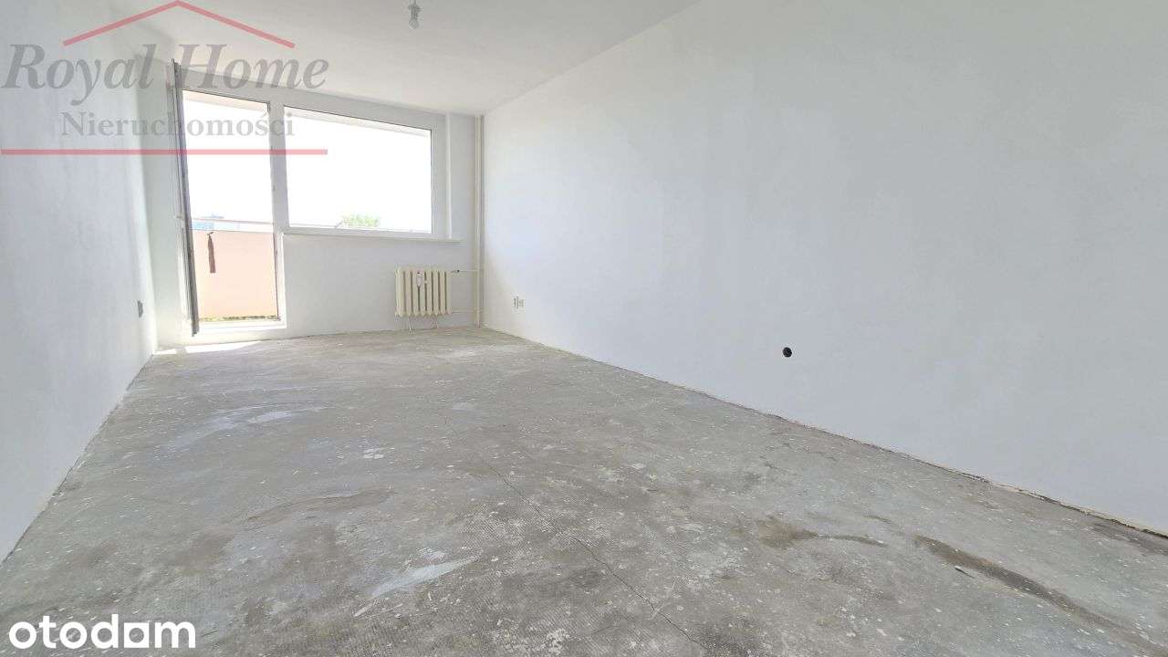 Przestronne 2-pok. z balkonem w pełnym rozkładzie.
