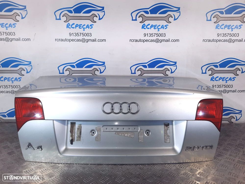 PORTA TAMPA MALA AUDI A4 B7 SLINE S LINE S-LINE SEDAN CARRO 8E5827023AA 8E5827023A 8E5827023 FECHO PUXADOR LUZ 3º STOP - 1