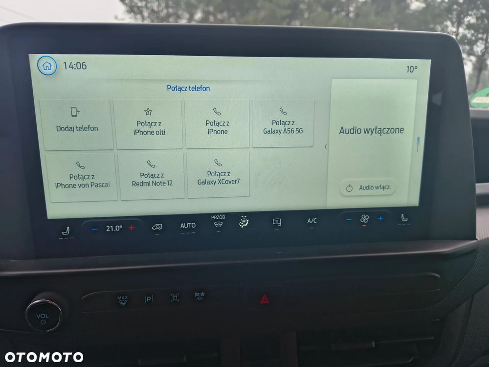 Ford TRANSIT CUSTOM L2h1 Doka 6 osób 5.tys.km - 15