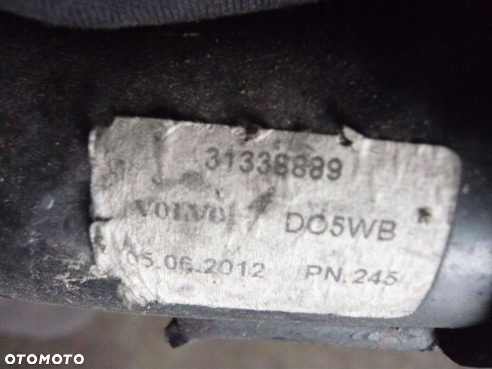 przewód rura wąż intercoolera 31338889 volvo v70 iii - 2