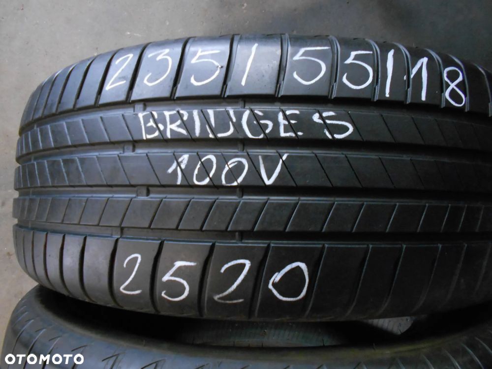OPONY 235/55R18 BRIDGESTONE TURANZA ECO DOT 2520 7.3MM - 2