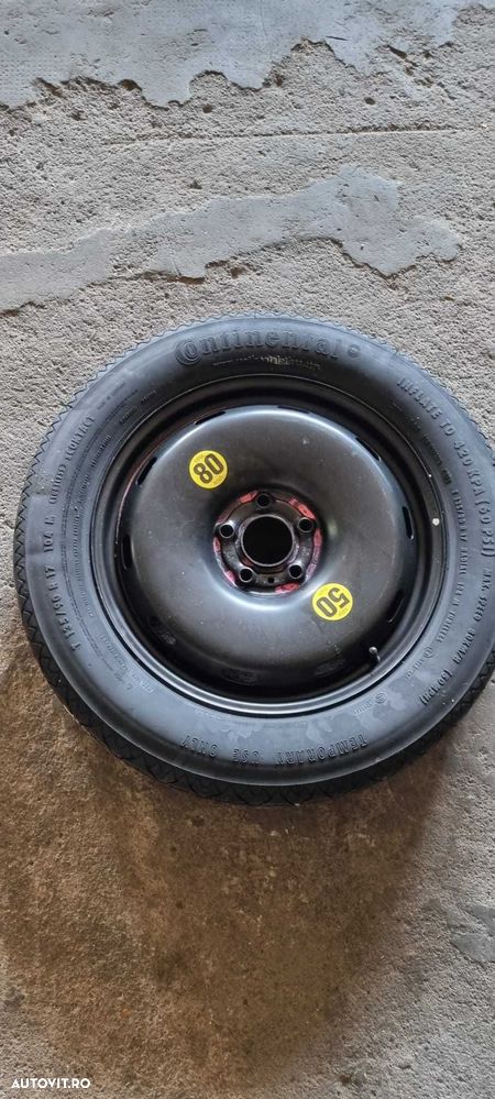 Roata rezerva  slim noua BMW Seria 1 2 F45 X1 F48, X2 F39 MINI - 1