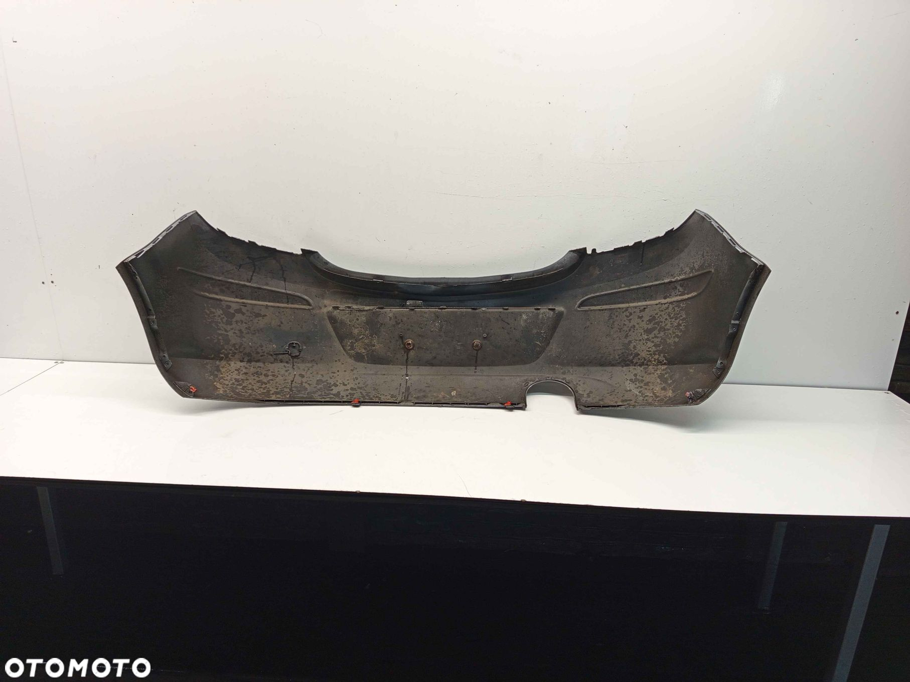 ^ ZDERZAK TYŁ TYLNY OPEL CORSA D Z21C BŁĘKITNY 5D 5 DRZWI HB - 5