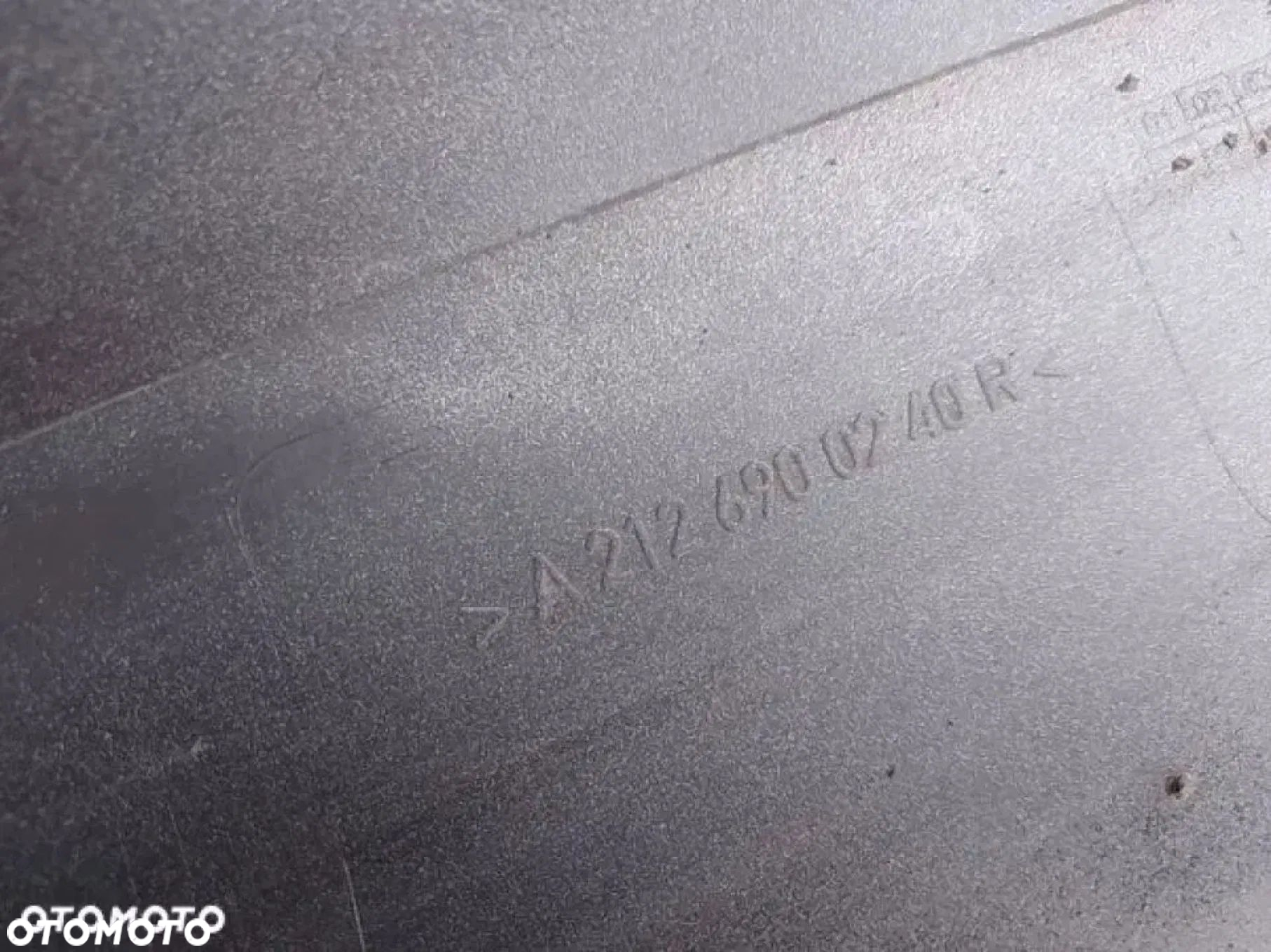 Listwa Progowa Prawa Nakładka 792 Mercedes W212 E-Klassa Lift A2126900840R - 6