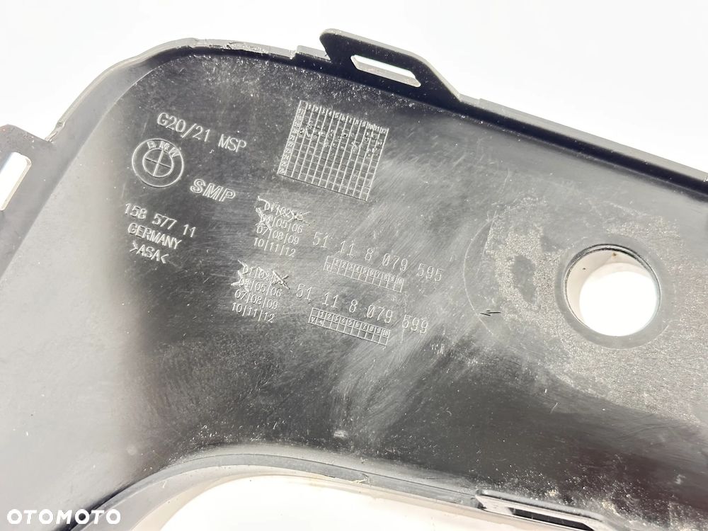 Listwa kratka L BMW G20 G21 PDC M-PAKIET    51118079595 - 4