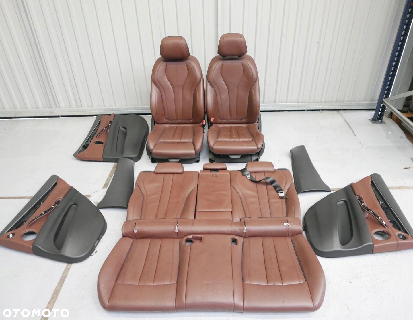 BMW X6 F16 FOTELE FOTEL WNĘTRZE INDIVIDUAL CRIOLLO BRAUN - 1