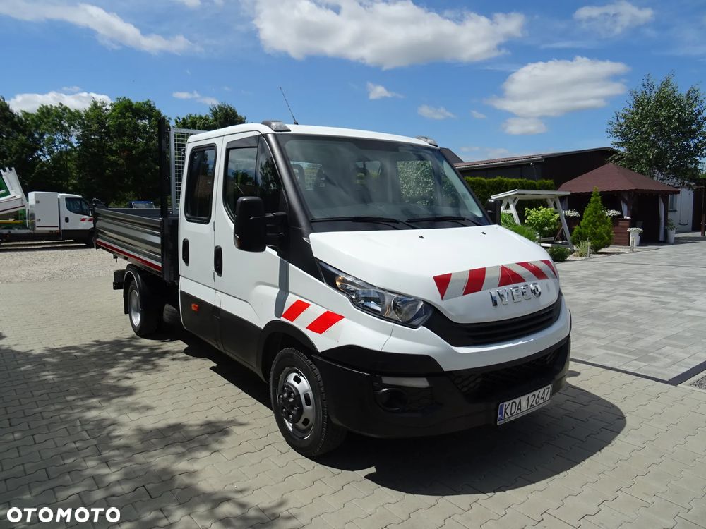 Iveco 35c14 Wywrotka 3-stronna Doka Klima Hak Doinwestowana - 13