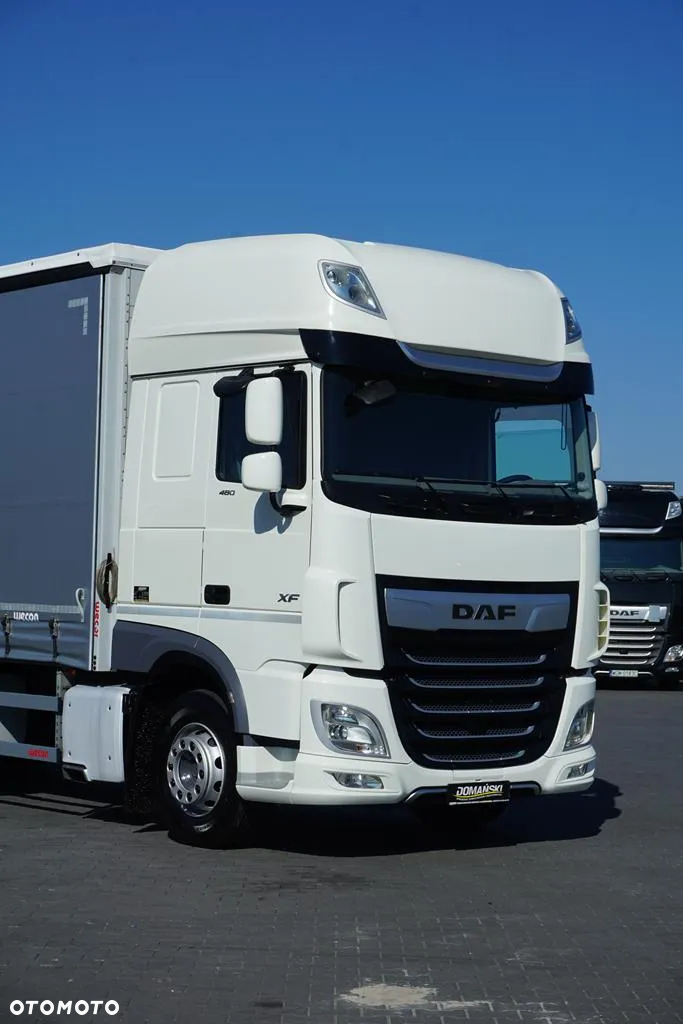 DAF XF / 480 / ACC / EURO 6 / SSC / FIRANKA + WINDA / DŁ. 8,9 M / 22 PALETY - 24